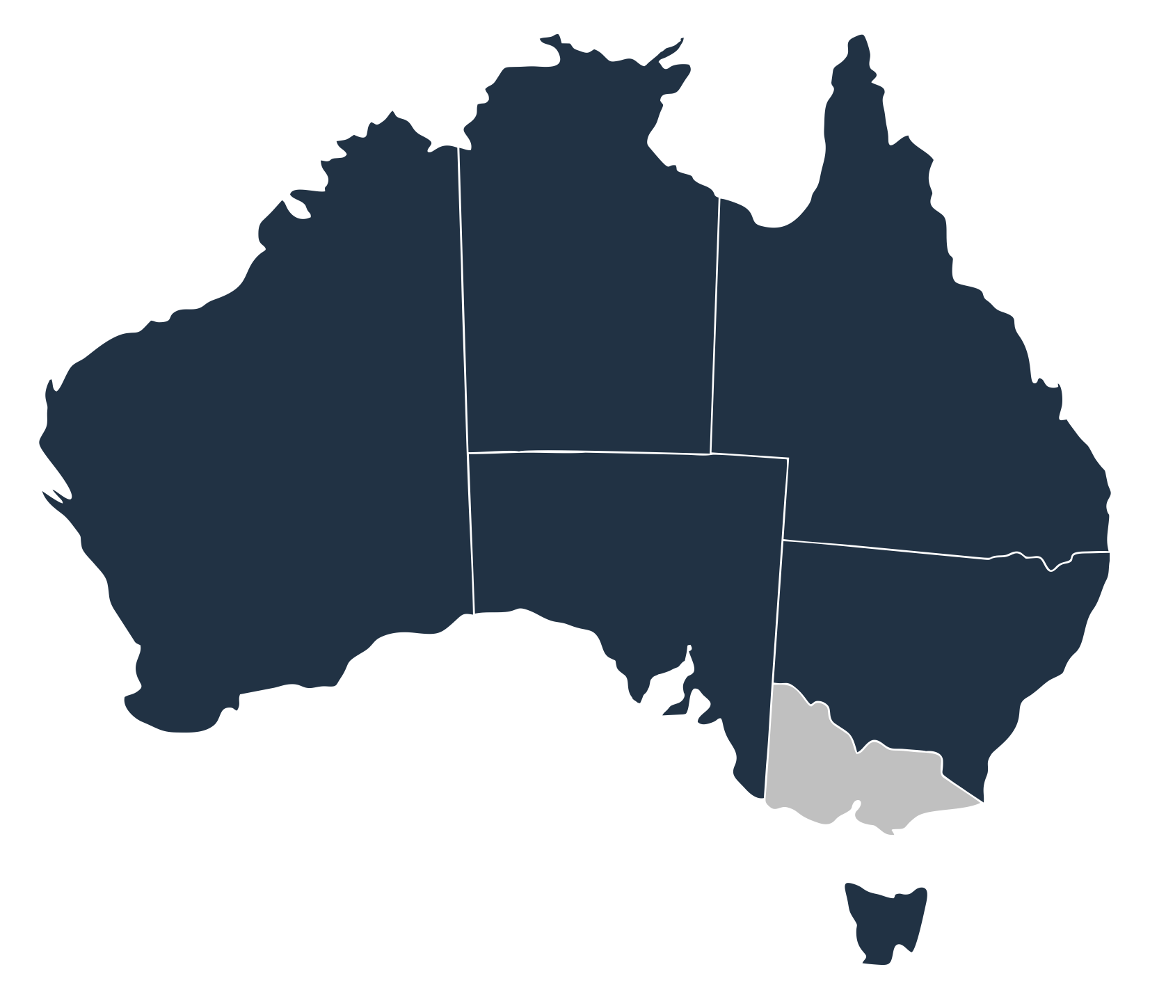 Map of Australia